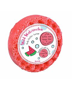 Bomb Cosmetics Wild Watermelon Body Buffer Soap Sponge